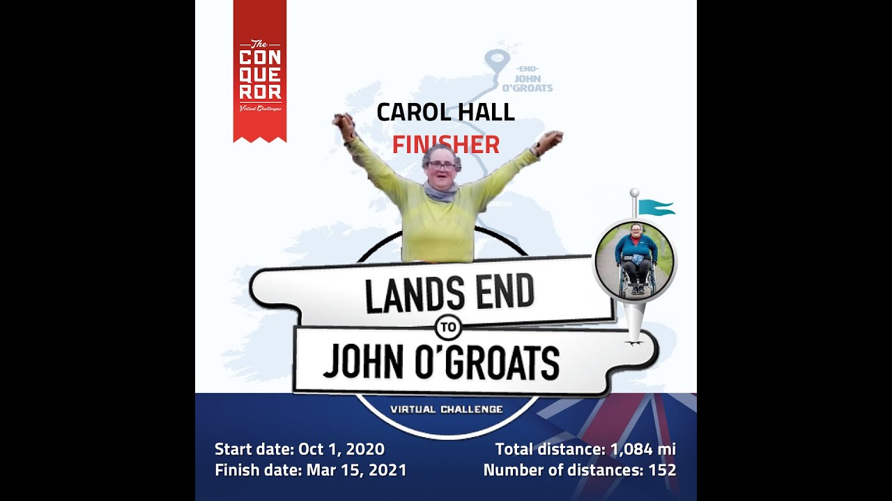 Lands End to John O Groats Done! Plus an Invitation to You