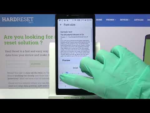 How to Change Font Size in Listo SP50 – Find Font Settings