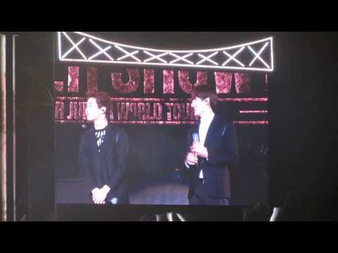Super Junior super show 6 in Hong Kong Zhoumi & Henry