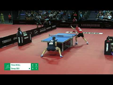 Timo Boll vs Qiu Dang | German National Championships 2019 Highlights
