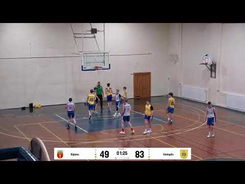 Rūjiena 2008 VS Ventspils Spars 2008 | 5-8 places | U14 BBBL