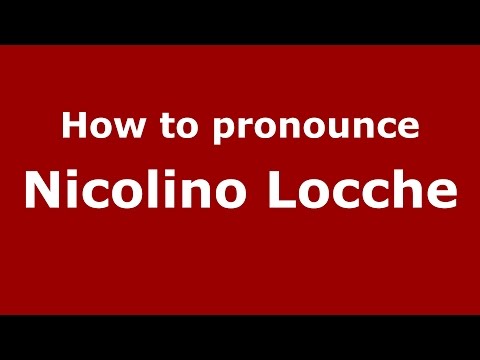 How to pronounce Nicolino Locche (Spanish/Argentina) - PronounceNames.com