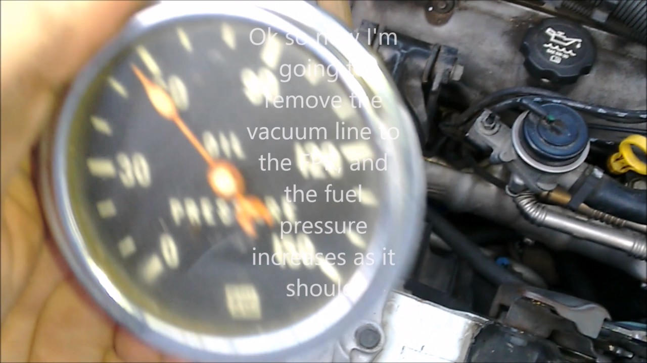 Chevy Venture Rough Idle FPR Test