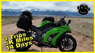 SPORT BIKE TOURING SETUP |  My Top 5 Most Important Tips