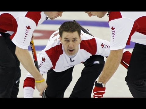 Brad Gushue leads Canada to Men's Curling Gold at Torino 2006