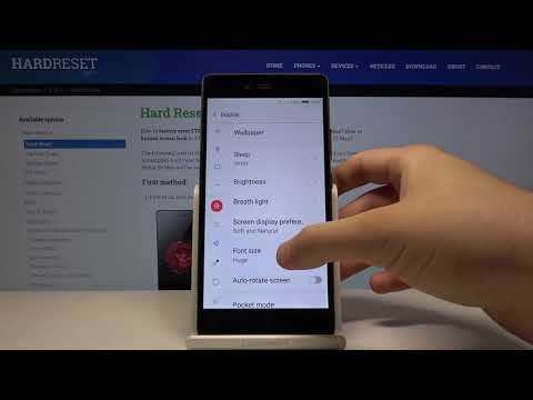 How to Adjust Font Size in ZTE Nubia Z9 Max - Change Text Size