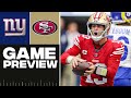 NFL Week 3 Thursday Night Football: Giants at 49ers FULL GAME PREVIEW I CBS Sports