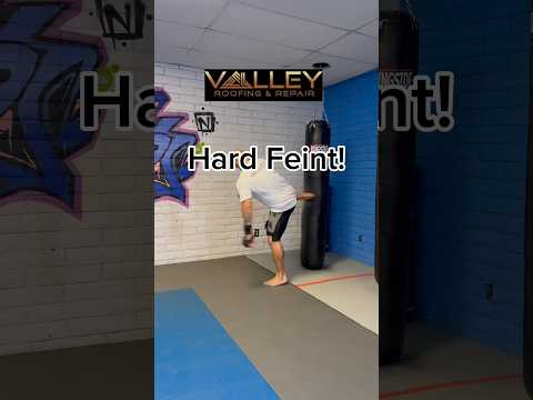 Use the hard feint to make them change direction! #mma #kickboxing #muaythai #fyp #foryou