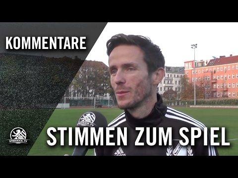Die Stimmen zum Spiel (SV Empor Berlin - TSV Rudow, Berlin-Liga) | SPREEKICK.TV