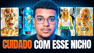 SE VOCÊ TEM UM CANAL DARK CUIDADO COM ESSE NICHO (vídeos de esqueleto)