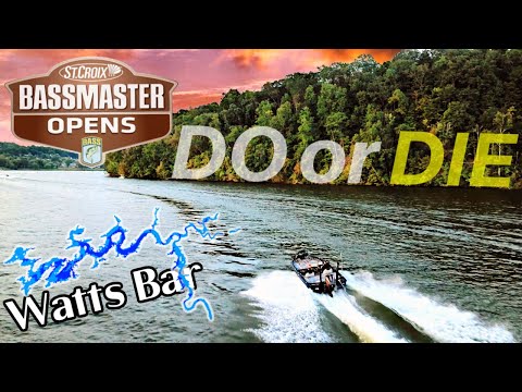 ONE BITE saved the Entire Season with my Back against the Wall!! (Bassmaster Open: Watts Bar Day 2)