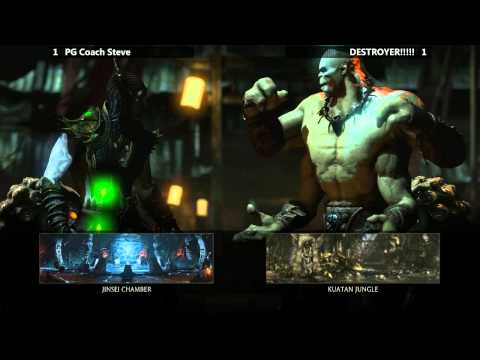 MKX Winners Finals @ NLBC #137 - PG Coach Steve vs Destroyer [720p/60fps]