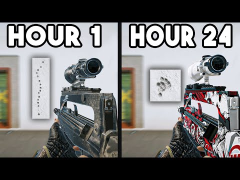 I used HIGH RECOIL Guns for 24 hours straight in SIEGE X