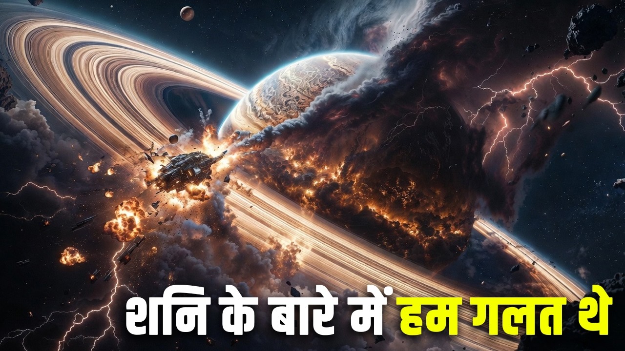 शनि के बारे में हम गलत थे| Saturn’s Dark Truth: The Beauty Hiding Cosmic Violence