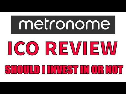Metorome ICO unbaised review | Should i invest in MET Token Sale | Metronome ICO Review in Hindi Video