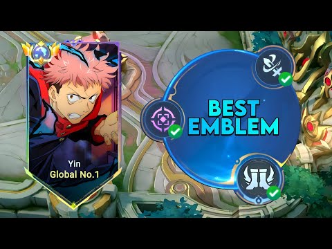 GLOBAL YIN BEST EMBLEM SET 2023!! (Insane damage?)