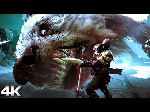 GOD OF WAR RAGNAROK - Garm Boss Fight 4K UHD