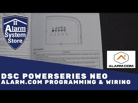 DSC PowerSeries NEO Alarm com Module Programming & Wiring - Things you need to know