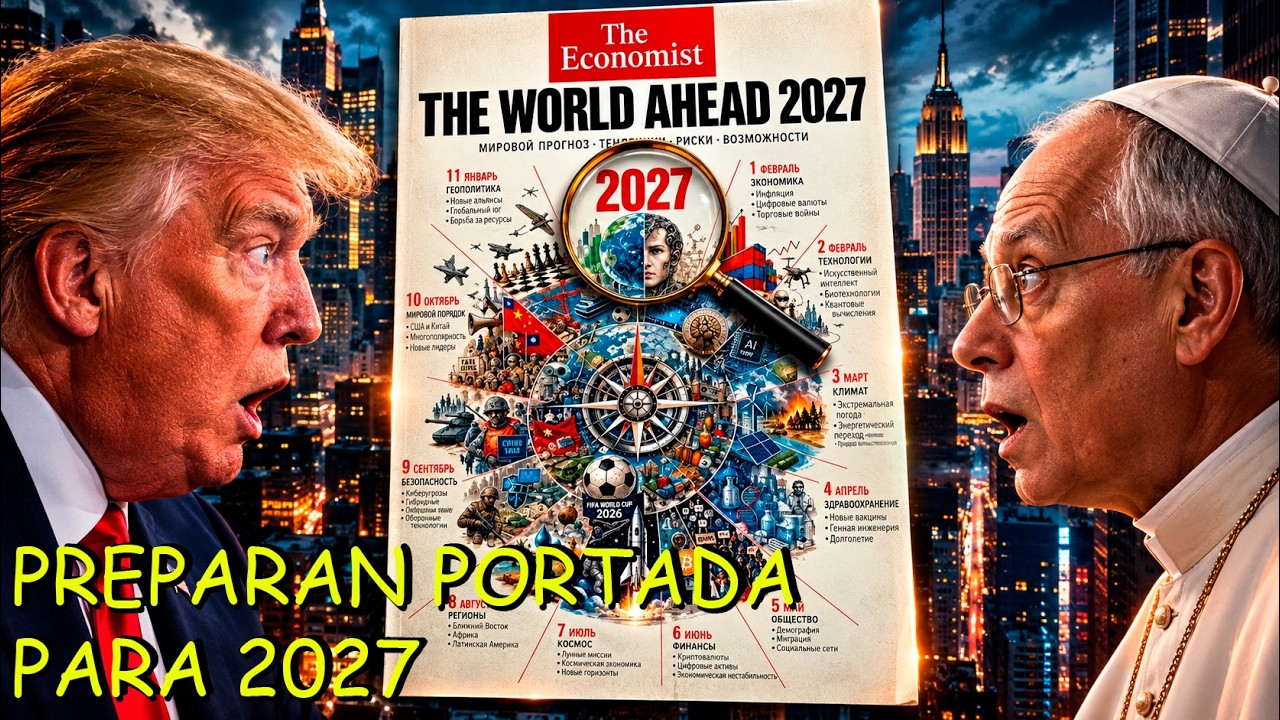 Se ACERCA la portada del THE ECONOMIST para 2027 | Los SECRETOS de sus PORTADAS