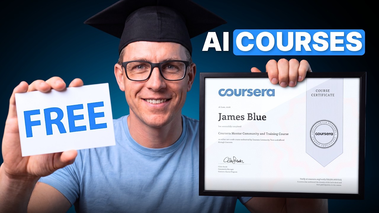 Best FREE AI Courses With Certificates in 2026