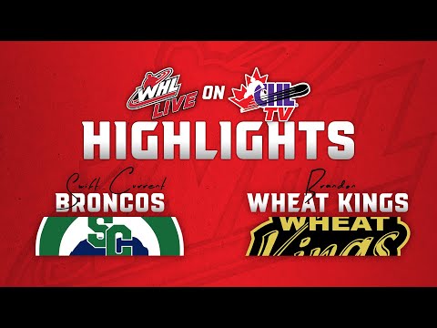 Swift Current Broncos at Brandon Wheat Kings 10/5 | WHL Highlights 2024-25
