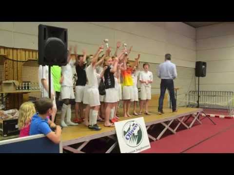Prijsuitreiking - Millennium Toernooi 2014 C en D-Jeugd