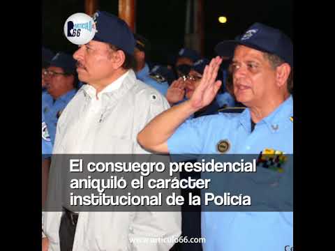 Ortega asciende a jefe de la Policía a su consuegro