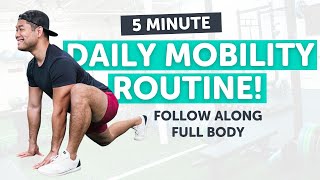 Download lagu 5 Minute Daily Mobility Routine Follow Along Full ... mp3