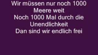 Lyrics Tokio Hotel - 1000 Meere