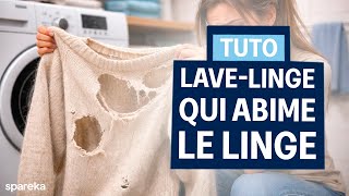 Lave-linge top qui abîme le linge : 4 vérifications + solution (objet coincé, tambour…)