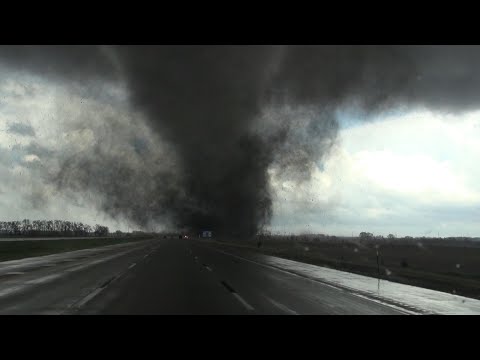 Insane Close Range Nebraska Significant Tornado Intercept!! 4/26/2024