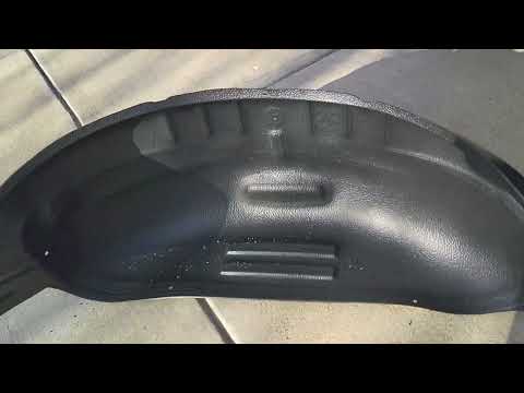 2022 Ford Superduty F-250 fender liner install husky liners easy and cheap way to save your fenders