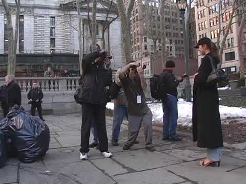 BACKSTAGE BRYANT PARK FEB  5, 2005