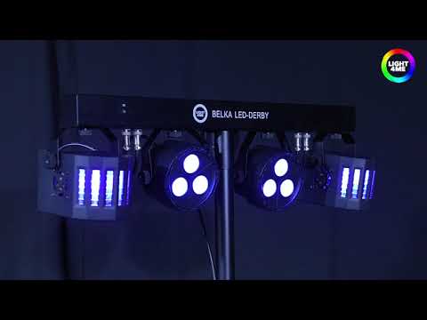 Light4me T-Bar LED Derby Par