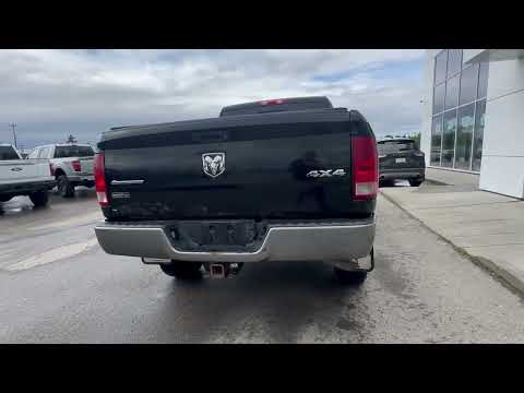 2013 Ram 2500 4WD Crew Cab 6.4 Ft Box Outdoorsman in Black for sale at Bannister Ford Edson in Edson, AB