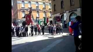 preview picture of video '25 aprile a Fidenza, in piazza Garibaldi'