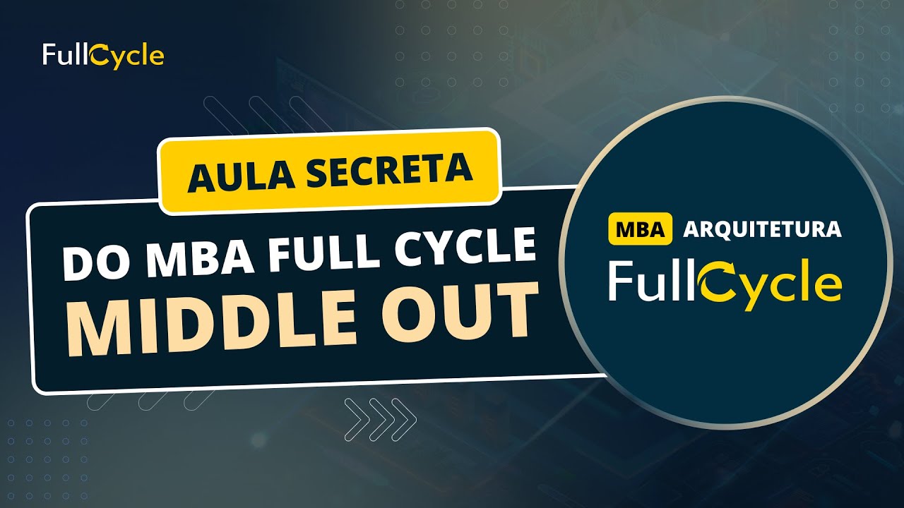 Middle Out - O Equilíbrio perfeito para criar grandes aplicações (Aula Secreta)