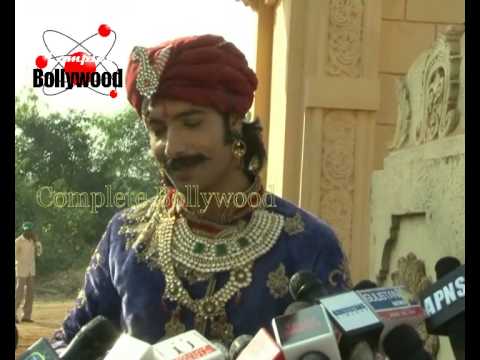 On Location of TV Serial 'Maharana Pratap' Cake Cutting  1