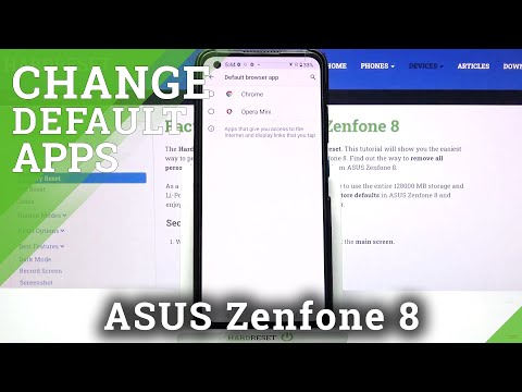 How to Change Default Apps in ASUS Zenfone 8 – Set Up Default Apps