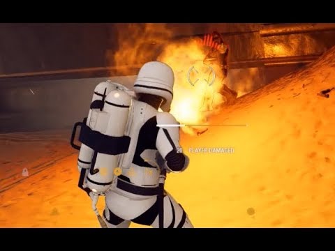 Star Wars Battlefront 2 Strike 15 Flame Trooper MVP