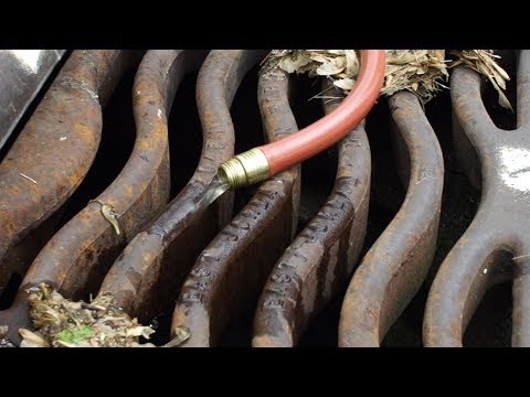 How to siphon standing water from your lawn with a garden hose