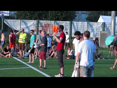 5 Club Race Game - EJC 2015 Bruneck (European Juggling convention)