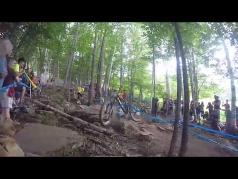 Windham World Cup Mountain Bike DH Crash 2015