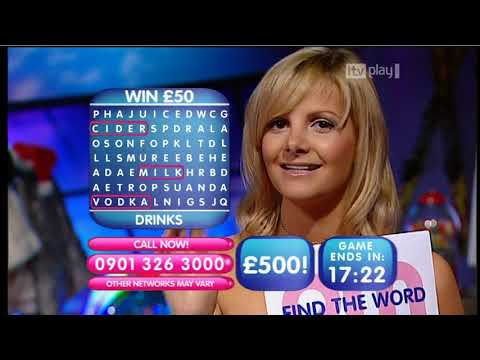 Quizmania - Debbig King & Lottie Mayor - ITV Play (Jan 9th, 2007)