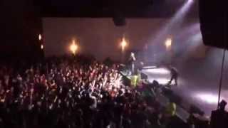 LIL B PLAYS SOME OF HIS PRODUCTION AT A LIVE SHOW! CROWD GOES NUTS!