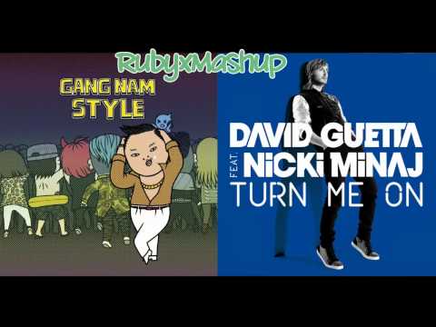 PSY vs. David Guetta ft. Nicki Minaj - Gangnam Style vs. Turn Me On (Mashup)