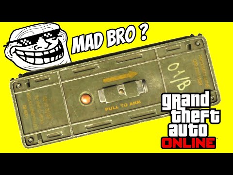 Trolling Players with Proximity Mines in Gta Online