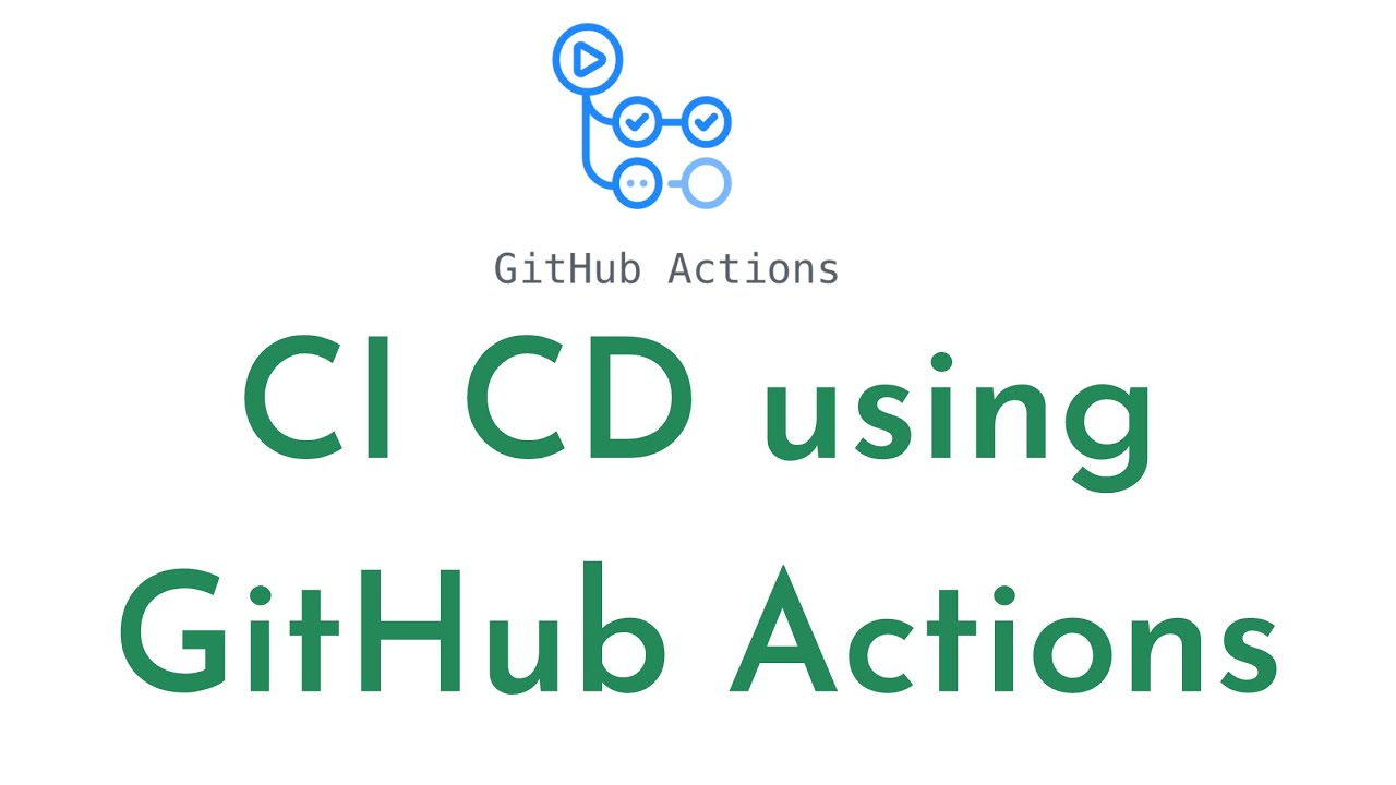 GitHub Actions Udemy Course for DevOps Engineer | GitHub Actions CI/CD | CI CD using GitHub Actions