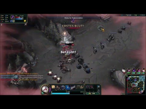 Alistar 1 combo insta death - LoL