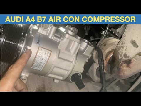 Audi A4 AC Compressor replacement